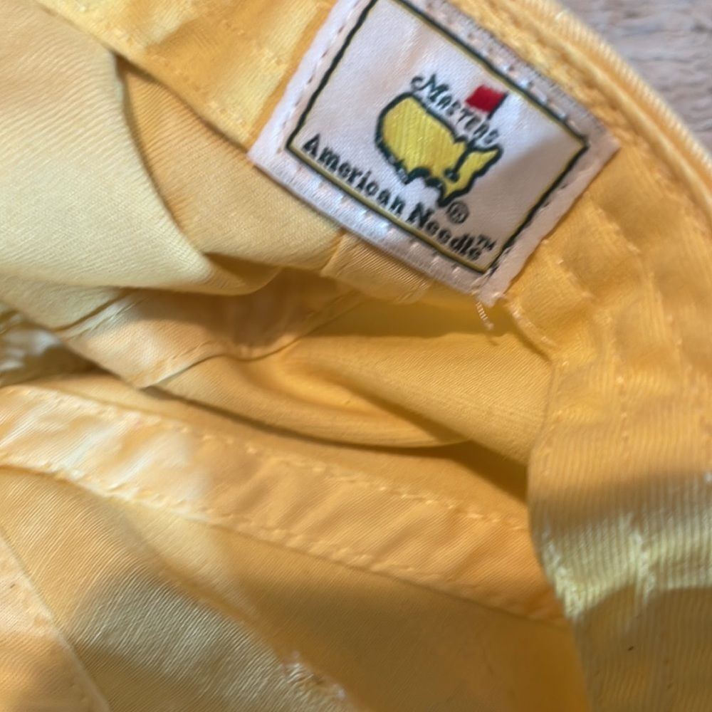 Masters Yellow Embroidered 2014 Baseball Cap - Picture 7 of 8